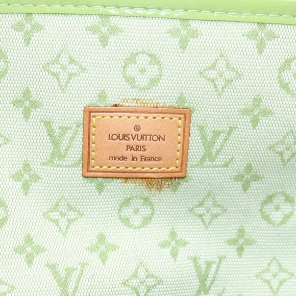 LOUIS VUITTON Monogram Mini Trousse Marie Kate Pouch Green M92935 Auth 73086SA - Picture 9 of 14